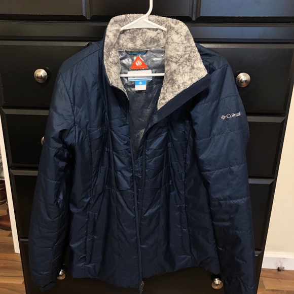 Columbia Jackets & Blazers - Columbia Omni-Heat Navy Jacket
